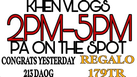 khen vlogs|PA ON THE SPOT TA KARON 2PM .